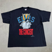 J- Vintage '00 Elvis The Concert World Tour Picture Tee - 2XL