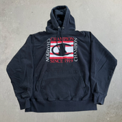 J- Vintage Champion Reverse Weave Graphic Hoodie - L