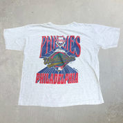J- Vintage '93 Philadelphia Phillies MLB World Series Graphic Tee - XL