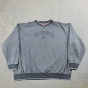 J- Vintage Green Bay Packers NFL Embroidered Text Crewneck - 2XL