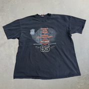 J- Vintage '98 Harley Davidson 95th Anniversary Graphic Marina Del Rey Ca Made In USA Tee - 2XL