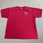 J- Vintage 2010s Howards Pub North Carolina Graphic Red Anvil Tag Tee - 2XL