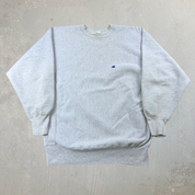 J- Vintage Champion Reverse Weave Embroidered Logo Made In USA Crewneck - 2XL