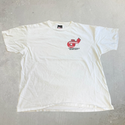 J- Vintage 90s Big Johnson Lubes Graphic Made In USA Single Stitch Tee - XL