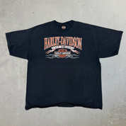 J-  Vintage '08 Harley Davidson Halifax Canada Graphic Tee - 2XL