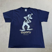 J- Vintage Disney Goofy Character & Text Graphic Tee - M