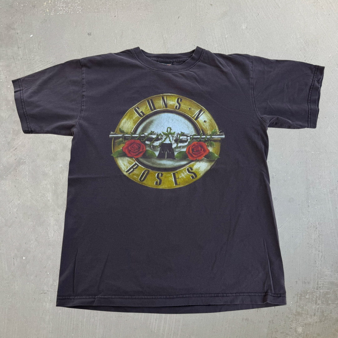 J- Vintage '05 Guns & Roses Logo Artimonde Tag Tee - M