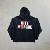 F- Vlone City Morgue Dogs Cropped Hoodie
