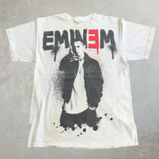 J- Vintage '11 Eminem Spray Paint Graphic Tee - L
