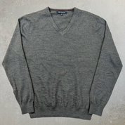 F- Vintage Britches Olive Green Knit Sweater - M