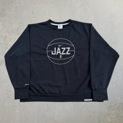 Nike Utah Jazz NBA Dri-Fit Embroidered Logo Crewneck - 2XL