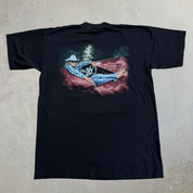 J- Vintage '95 Alan Jackson Everything I Love Picture Graphic Tee - L