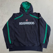 J- Vintage Saskatchewan CFL Reebok Embroidered Text Hoodie - L
