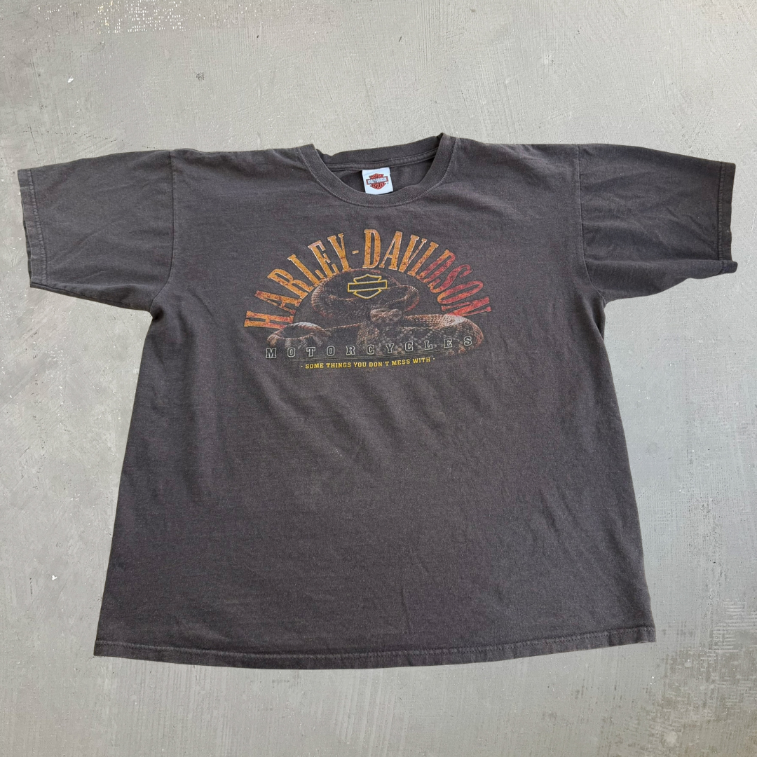 Vintage '07 Harley Davidson Tucson Arizona Graphic Made In USA Tee - XL