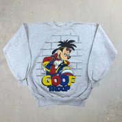 J- Vintage Disney Goof Troop Graphic Crewneck - L