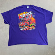 J- Vintage Kris Spitz Racing Marvin The Martian Graphic Car Tee - 5XL