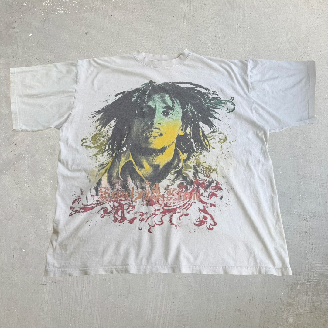 Vintage Bob Marley Soul Of The Lion Graphic Tee - 2XL