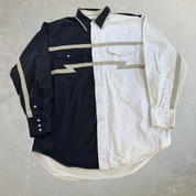 J- Vintage Cumberland Outfitter Snap Button Down Shirt - XL