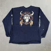 J-  Vintage '00 Harley Davidson Sturgis Black Hills Rally Graphic Made In USA Long Sleeve Tee - XL