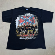 J- Vintage '10 Lynyrd Skynyrd Tour Southern Rocks Finest Picture Tee - L