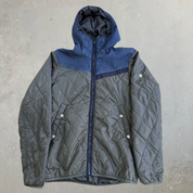 G-Star Raw Denim-Mixed Quilted Puffer Jacket - M