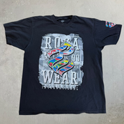 J- Vintage Rocawear Text & Graphic Tee - L