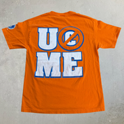 J- Vintage '08 WWE John Cena Never Give Up Cena Nation Graphic Tee - L
