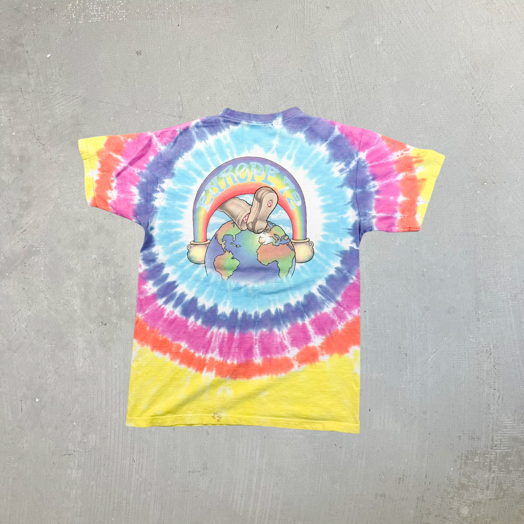 F- Vintage '03 The Grateful Dead Liquid Blue Ice Cream Tie Dye Tee