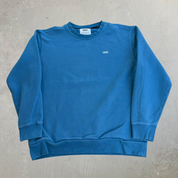 J- Vintage Vans Embroidered Logo Comfy Cush Sweats Crewneck - L