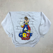 J- Vintage Disney Goof Troop Graphic Crewneck - L