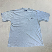 J- Vintage Ralph Lauren Chaps Golf Embroidered Logo Pocket Tee - XL