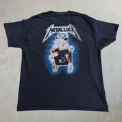 J- Vintage '07 Metallica Ride The Lightning Graphic Reprint Tee - XL