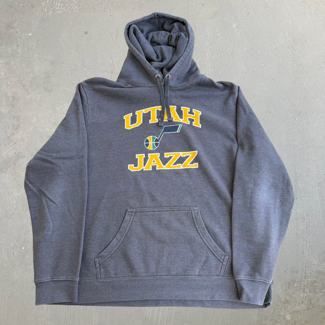 J- Utah Jazz NBA Logo Hoodie - 2XL