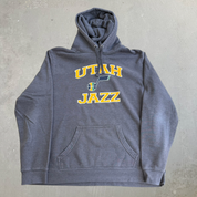 J- Utah Jazz NBA Logo Hoodie - 2XL