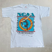 J- Vintage '94 NCAA Women's Gymnastic Championships Graphic Made In USA Single Stitch Tee - M