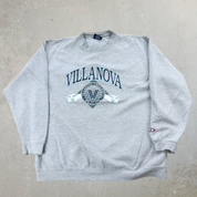 J- Vintage Villanova University Wildcats Pro Player Crewneck - XL