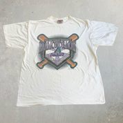 J- Vintage '95 Arizona Diamondbacks MLB Logo 7 Graphic Single Stitch Tee - XL