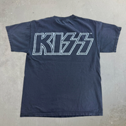 Vintage Bootleg Kiss Characters Graphic Tee - M