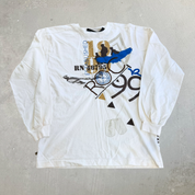 J- Vintage Rocawear Soldiers & Dog Tags Graphic Long Sleeve Tee - L