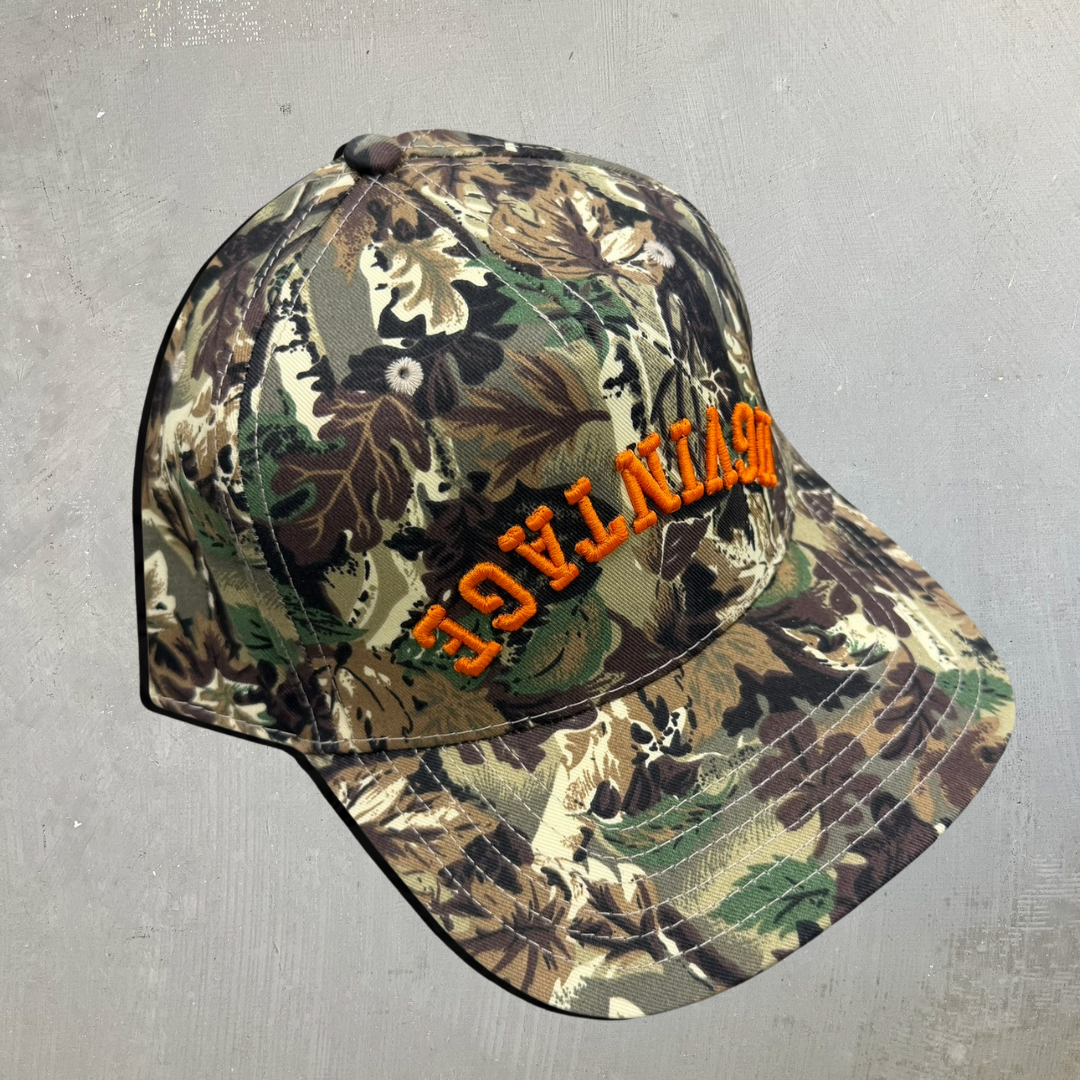 HGV Reverse Logo Camo 5 Panel Snapback Hat