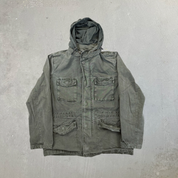 F- Vintage Gap Zip Up Lightweight Cargo Jacket