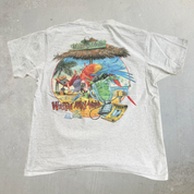 J- Vintage '96 Margarita Ville Flip Flop Graphic Made In USA Single Stitch Tee - XL