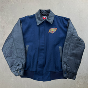 J- Vintage Kingsville Kings Minor Hockey Association Varsity Jacket - XL