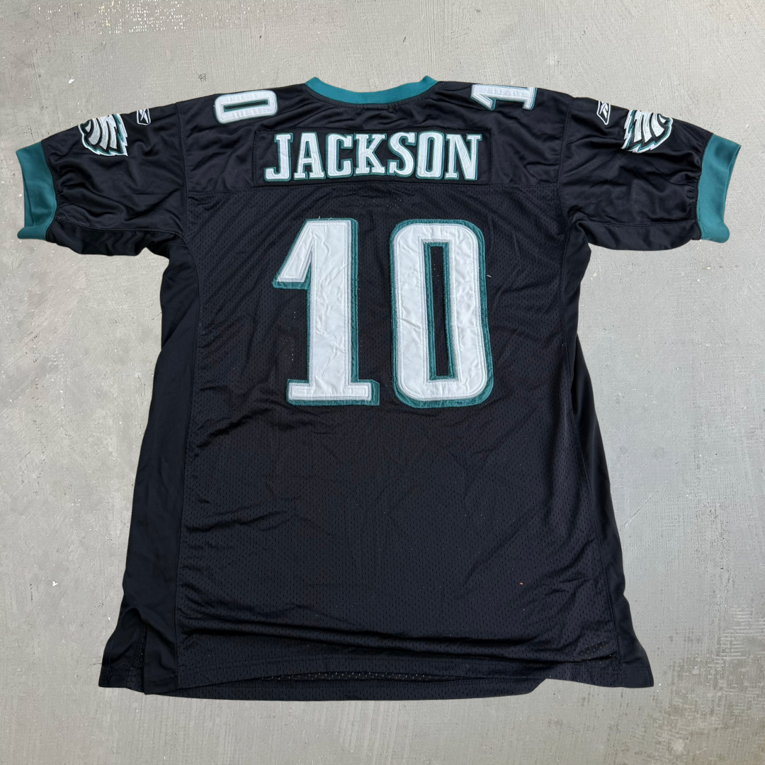 J- Vintage Philadelphia Eagles Desean Jackson NFL Reebok Football Jersey - 50 (fits L)