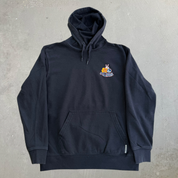 J- Vans Peace Signs & Text Graphic Hoodie - S