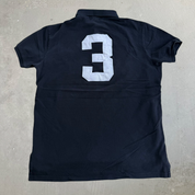 J- Vintage Polo RL LXVII Embroidered Text & Logo Short Sleeve Polo Shirt - L