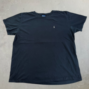 J- Vintage Polo Ralph Lauren Embroidered Logo Tee - XL