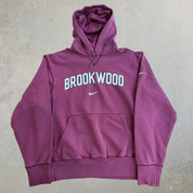 J- Nike Brookwood Text & Swoosh Hoodie - M