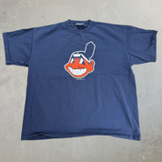 J- Vintage '99 Cleveland Guardian MLB Logo Tee -XL