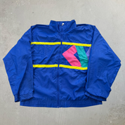 J- Vintage Fila Made In Italy Zip Up Lightweight Jacket  - XL